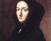 萨尔瓦多 罗萨 : Portrait of the Artist's Wife Lucrezia